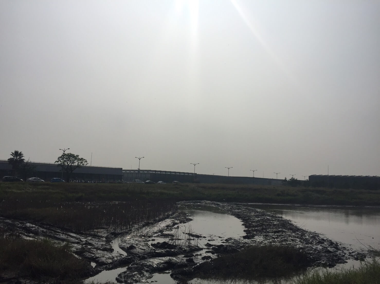 滯洪池清淤圖片